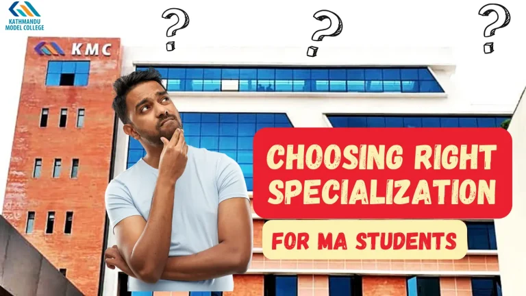 Choosing specialization for MA Students