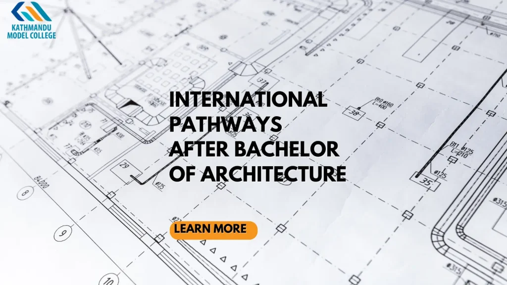 international pathways after bachelor of architecture