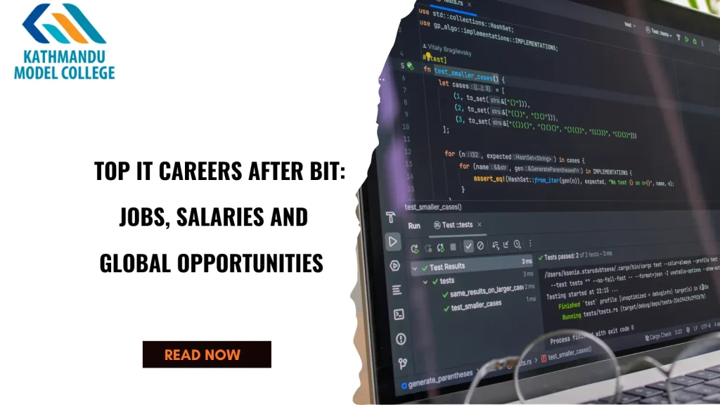 Top IT Careers After BIT Jobs, Salaries & Global Opportunities