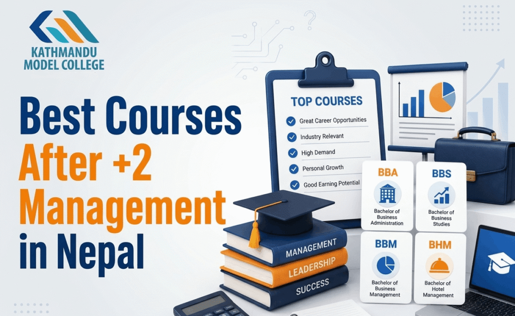 Best courses after +2 management in Nepal